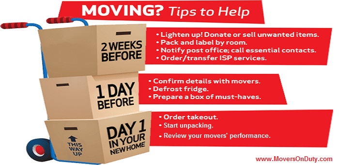 packing moving tips