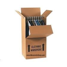 Packing tips - how to pack a wardrobe box