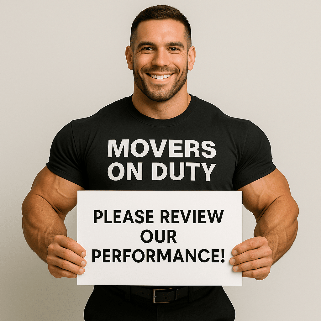 Leave a review for Movers On Duty