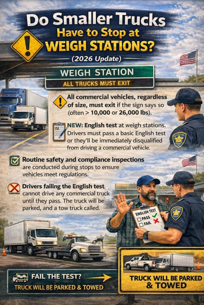 Do Trucks Have to Stop at Weigh Stations?